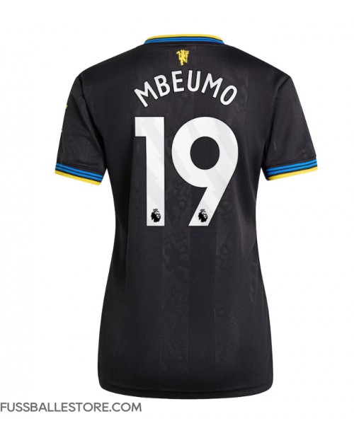 Günstige Manchester United Bryan Mbeumo #19 3rd trikot Damen 2025-26 Kurzarm Günstige Manchester United Bryan Mbeumo #19 3rd trikot Damen 2025-26 Kurzarm